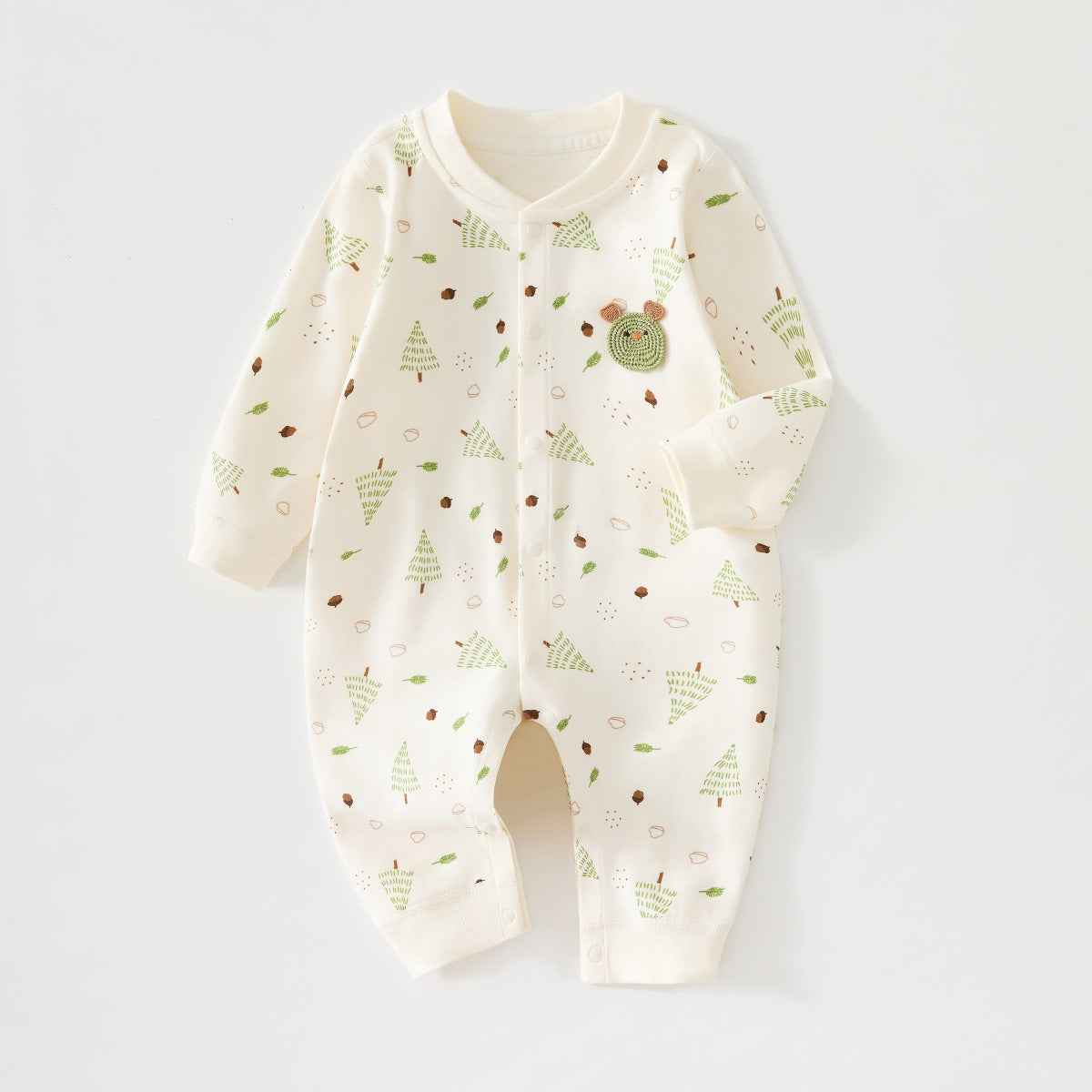 Newborn Springautumn Clothing Unisex Baby Onesie