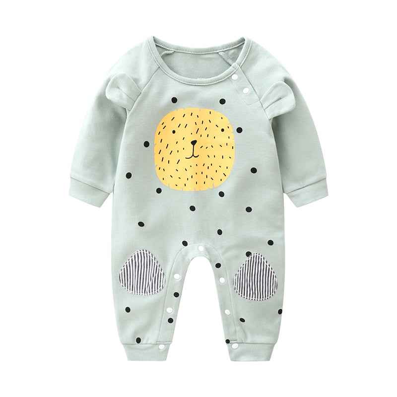 Baby Ctton Long-sleeved One-piece Baby Romper