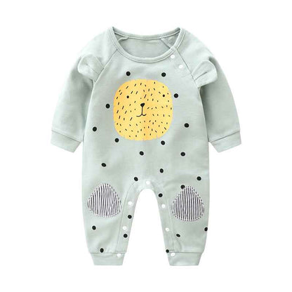 Baby Ctton Long-sleeved One-piece Baby Romper