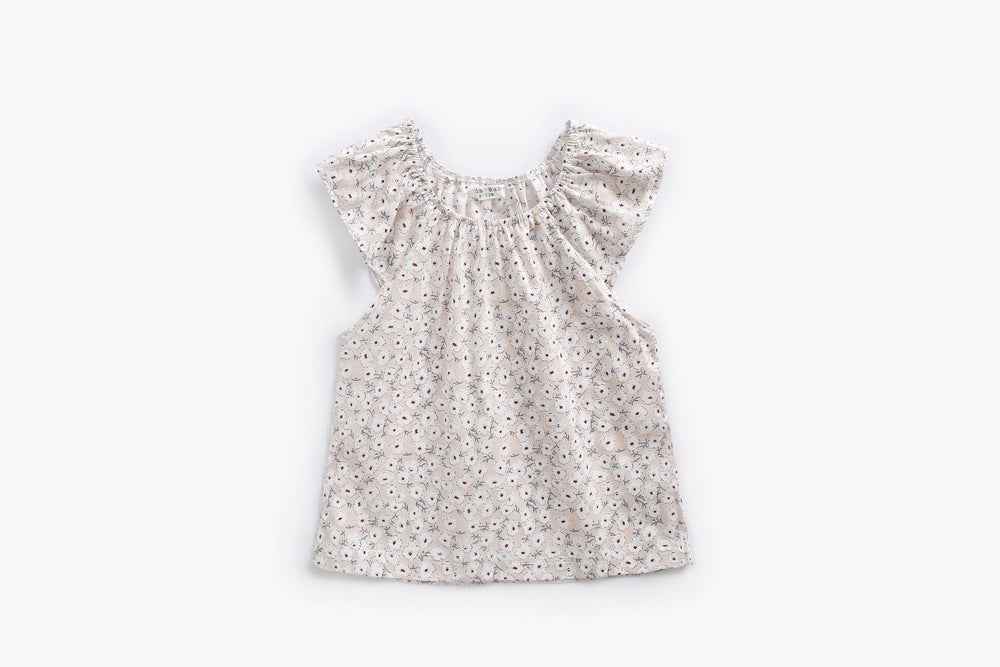 Newborn Children's Clothing Summer Ins Cotton PrintedTwo-Piece Floral T-Shirt Briefs Baby Suit