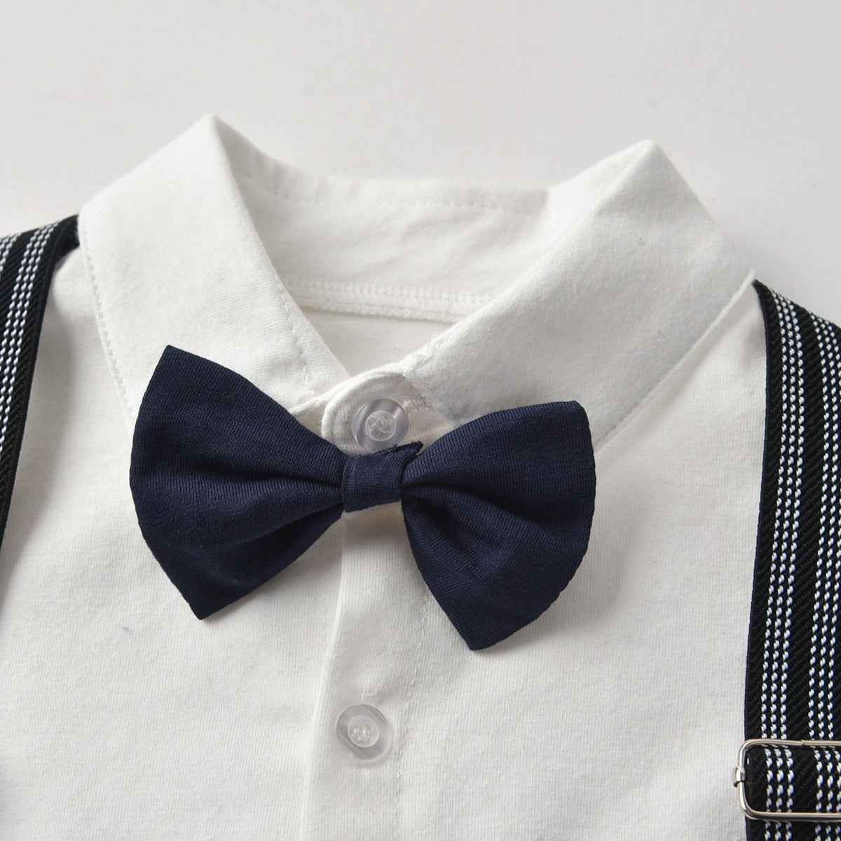 Spring And Autumn Children'S Clothing Infant And Young Children'S British Waistcoat One-Piece Climbing Gentleman'S Hat One-Year-Old Clothes Newborn Gentleman'S Suit