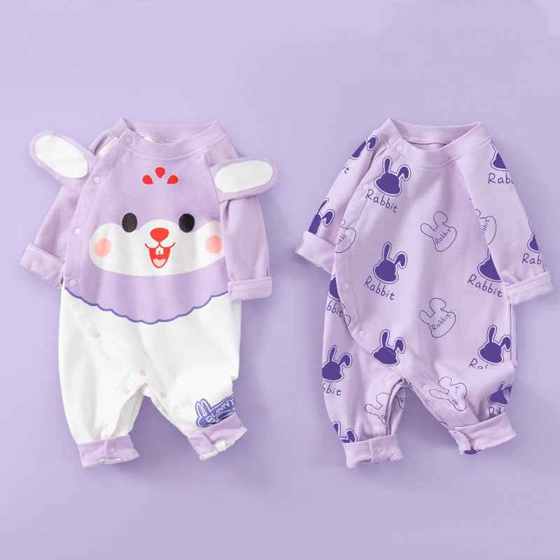 Cotton Long Sleeved Spring Clothing Children's Jumpsuit