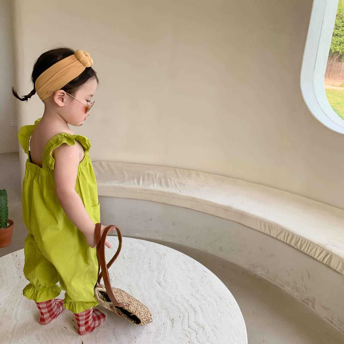 Children's Clothing Summer New Pants Korean Girls Jumpsuit Children's Summer Sling Jumpsuit