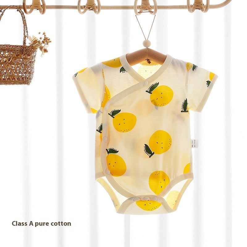 Clothes For Babies Summer Clothing Class A Cotton Short Sleeve Romper