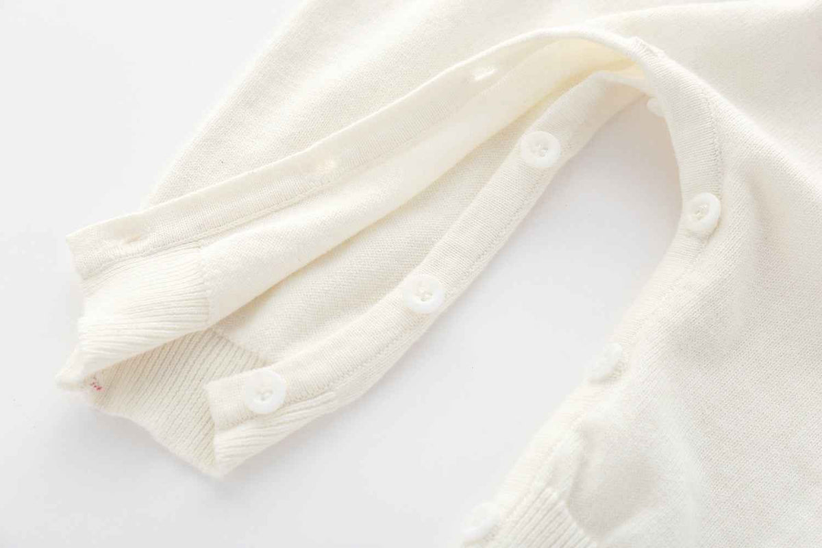 Baby knitted jumpsuit