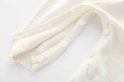 Baby knitted jumpsuit