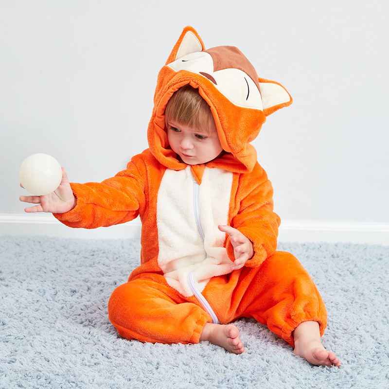 Baby animal jumpsuit