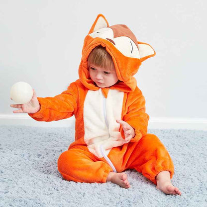Baby animal jumpsuit