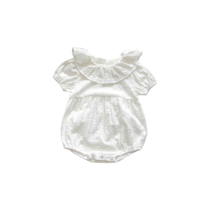 Ins Baby Jacquard Lace Crewneck Ha Clothing Crawl Suit