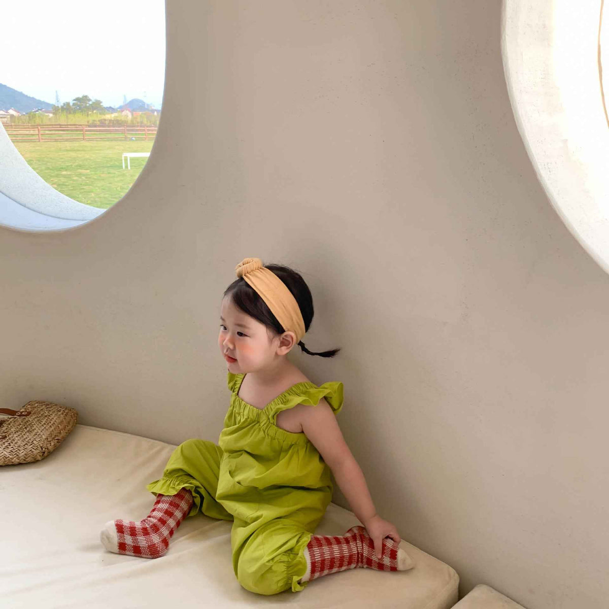 Children's Clothing Summer New Pants Korean Girls Jumpsuit Children's Summer Sling Jumpsuit