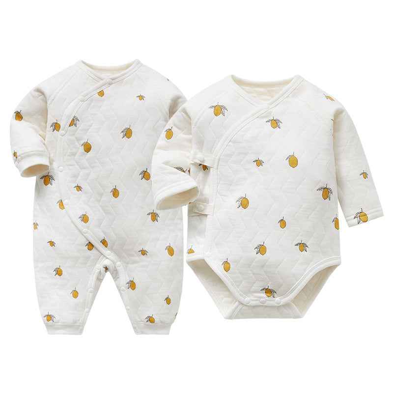 Children's Clothing Long Sleeve Bag Fart Triangle Romper