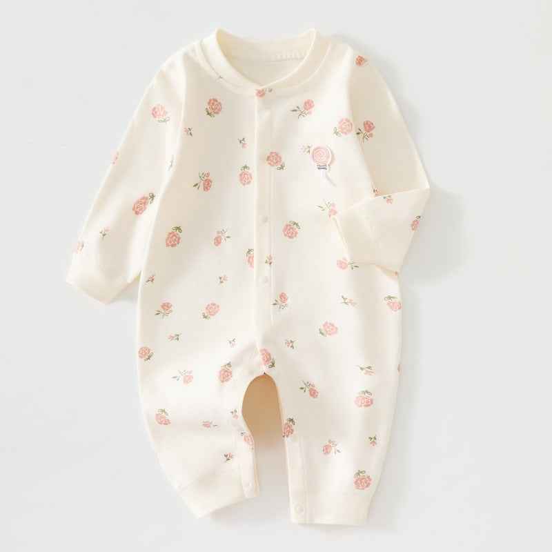 Newborn Springautumn Clothing Unisex Baby Onesie