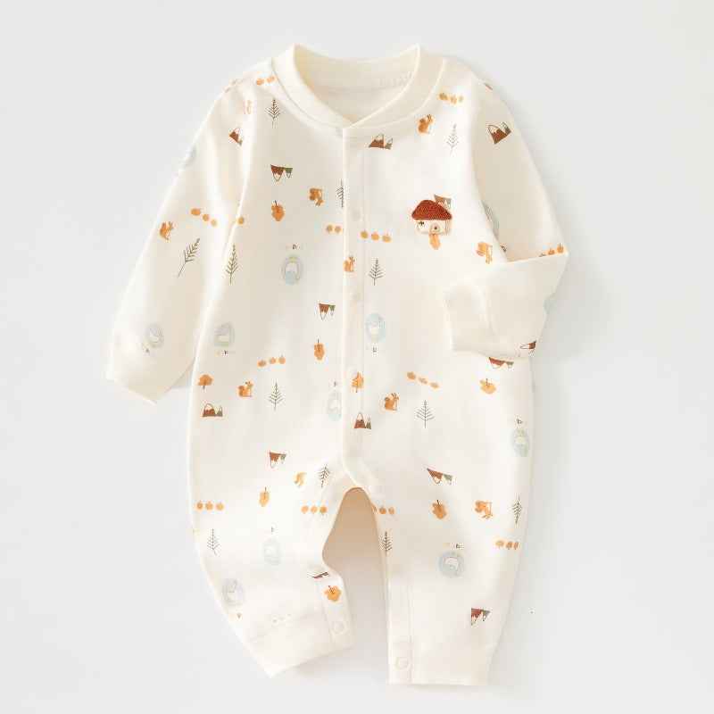 Newborn Springautumn Clothing Unisex Baby Onesie