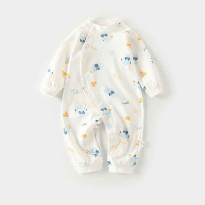 Autumn Thin Baby Pajamas And Baby Onesies
