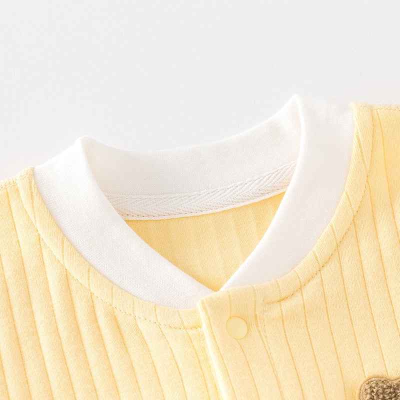 Infant Clothing Class A Pure Cotton Seamless Onesie Baby Pajamas Winter Underwear Crawling Suit
