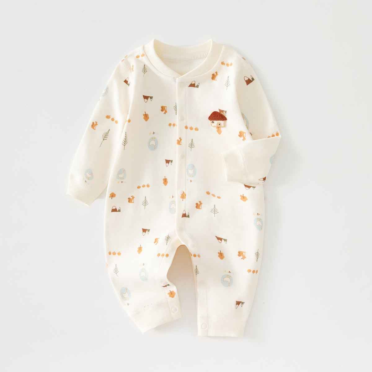 Newborn Springautumn Clothing Unisex Baby Onesie
